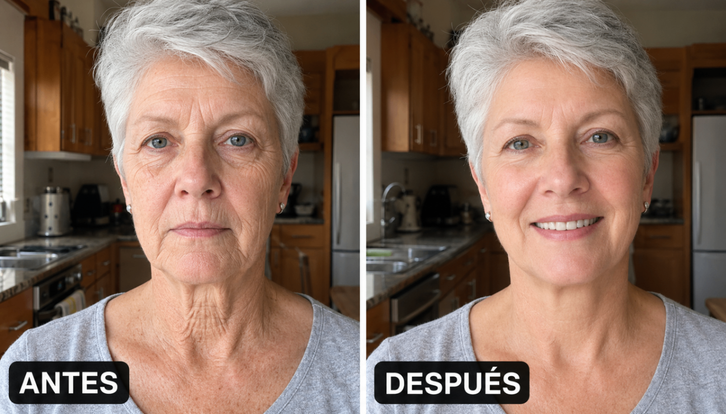 Karen, 57, antes y después del método