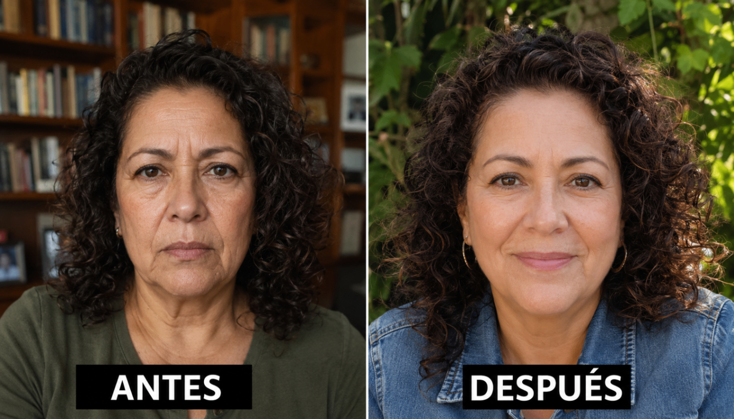 Linda, 54, antes y después del método